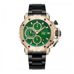 Alexandre Christie AC 9205 Black Green Steel MCBCAGN Collection